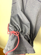 MEC Mountain Equipment Company athletic racerback tank  gathered waist detail 