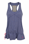 MEC Racerback Tank Top with Gathered Waist  at Blue Sparrow Shop 