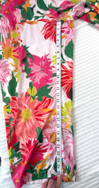 Made in Canada Picadilly Wide Leg  Palazzo Style Pants | Size XXL at Blue Sparrow Shop measuring 25" inseam 