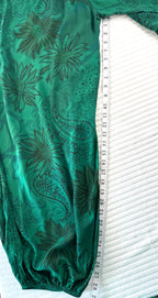 Made in Italy Boho comfy Pants | One Size  at Blue Sparrow Shop measuring 29" inseam 