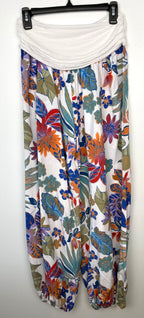 Made in Italy Tropical Boho Harem Pants | One Size  at Blue Sparrow Shop