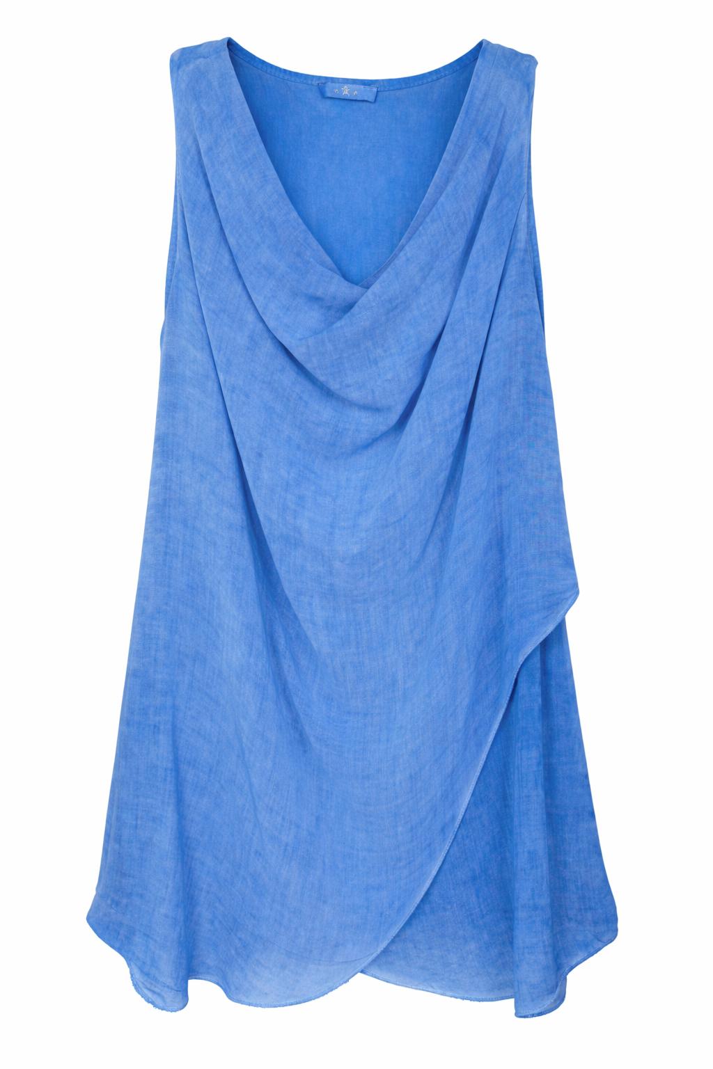 Italian-Made Draped Sleeveless Top | One Size at Blue Sparrow Shop