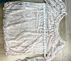 Made in italy lace top measuring 38" bust 