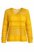 Maje Crochet Knit Sweater at Blue Sparrow Shop