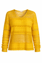 Maje Crochet Knit Sweater at Blue Sparrow Shop