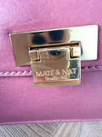 Matt & Nat Pink Belt Bag | Vegan Leather Crossbody Sling studio 901 bag