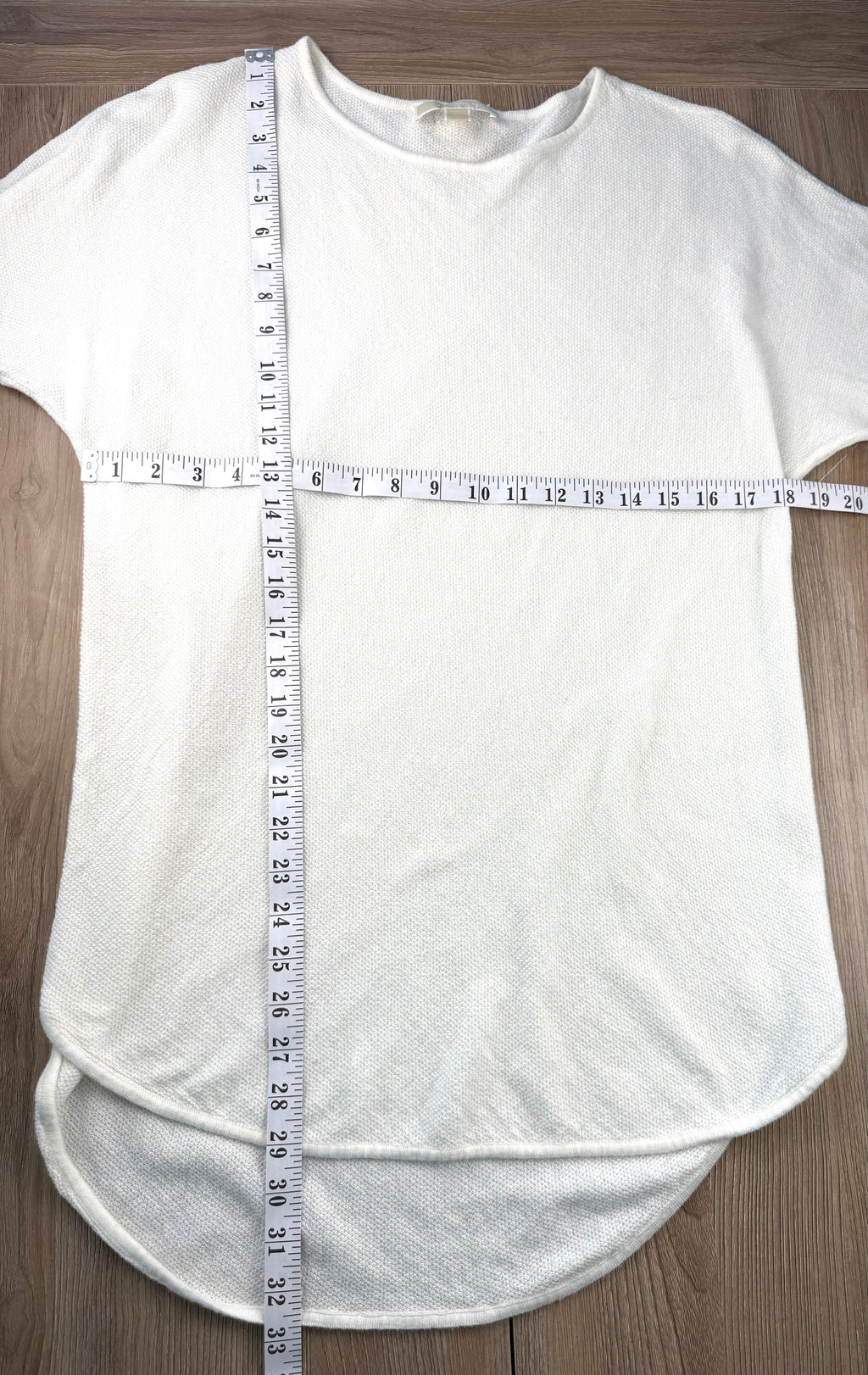 Michael Kors Tunic Sweater measuring 36" bust 29" shoulder to hem in front and 33" shoulder to hem back 