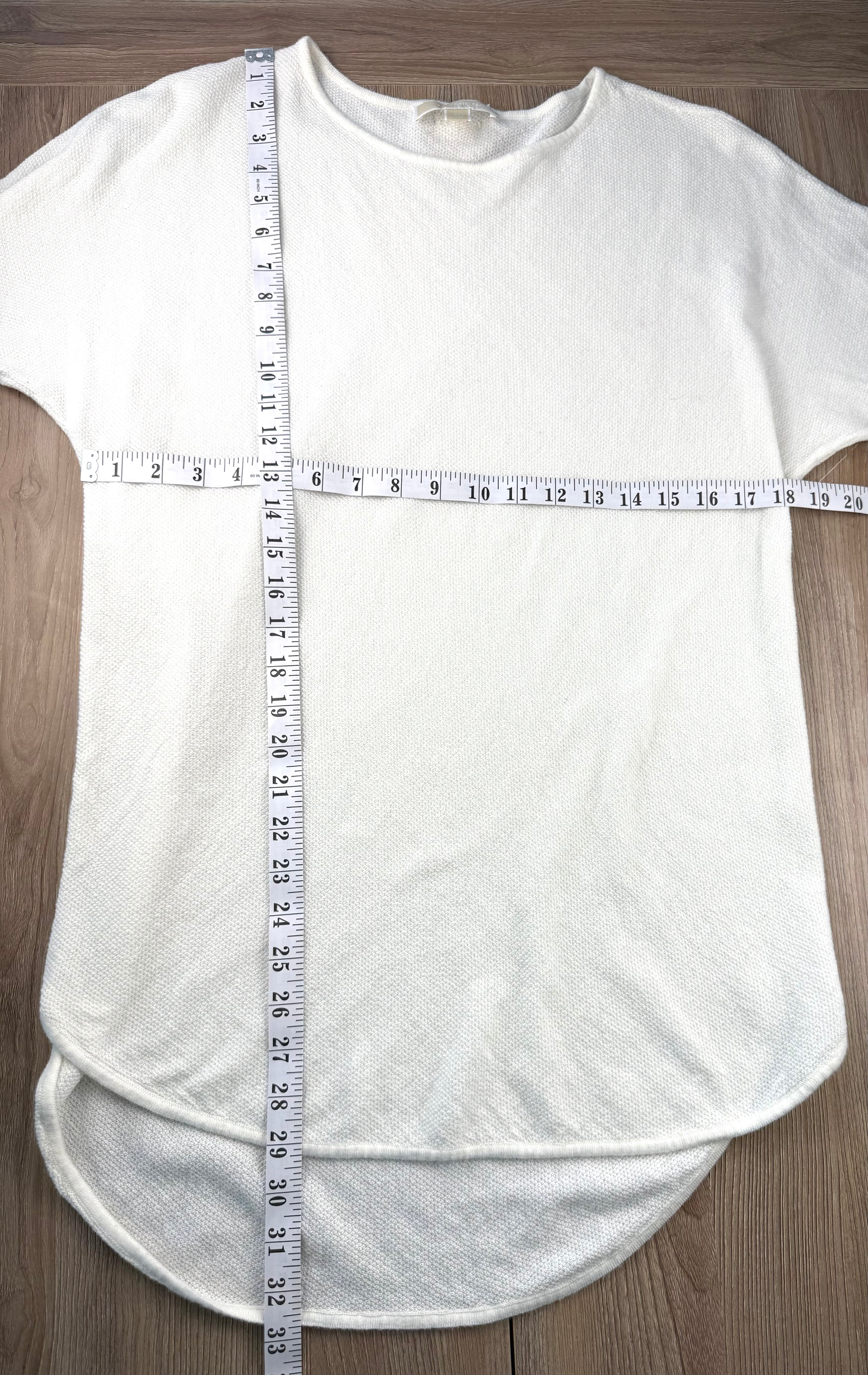 Michael Kors Tunic Sweater measuring 36" bust 29" shoulder to hem in front and 33" shoulder to hem back 