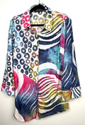 Minkas blouse or jacket multicoloured jacket 