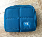 NWOT Lug Double Zip Wallet  on table