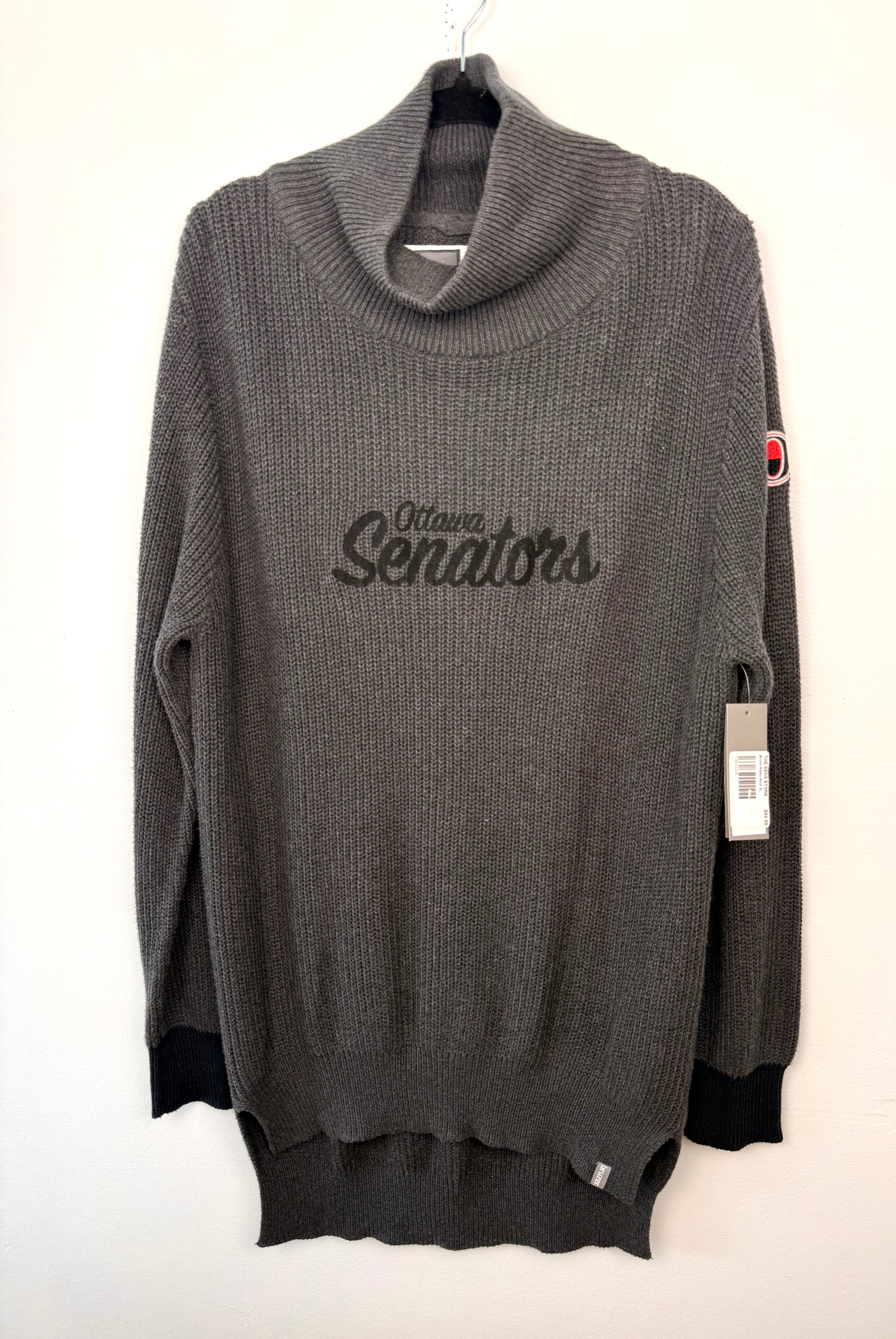 NWT 100% Cotton Ottawa Senators Tunic Sweater | Size S on hanger