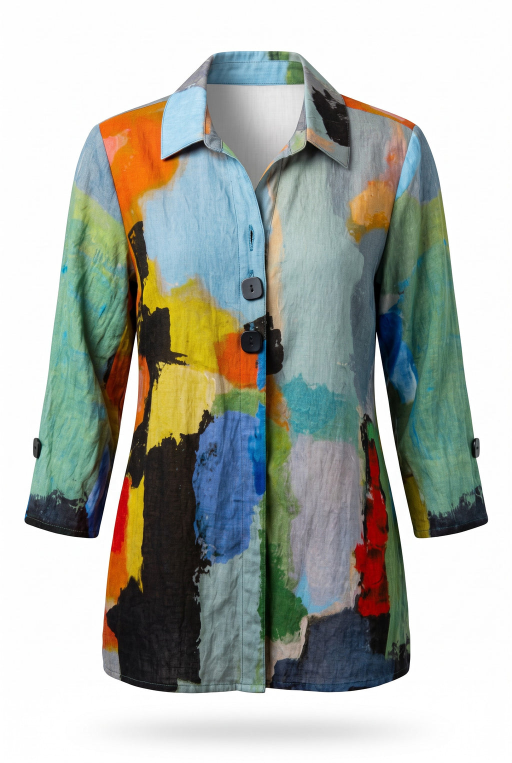 NWT Claire Desjardin 'In The City' Shirt | Size M on white background