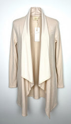 NWT Duffield Design Bamboo Cotton Waterfall Cardigan | Size L at Blue Sparrow Shop 