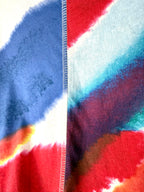 NWT Gap Tie Dye Tee close up of back seam detail 
