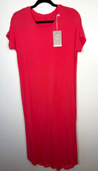 NWT Leave Nothing But Footprints Bamboo Maxi Dress | Size S at Blue Sparrow Shop on hanger