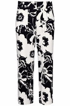 NWT LuLaRoe Wide Leg Pants in black and white at Blue Sparrow Shop