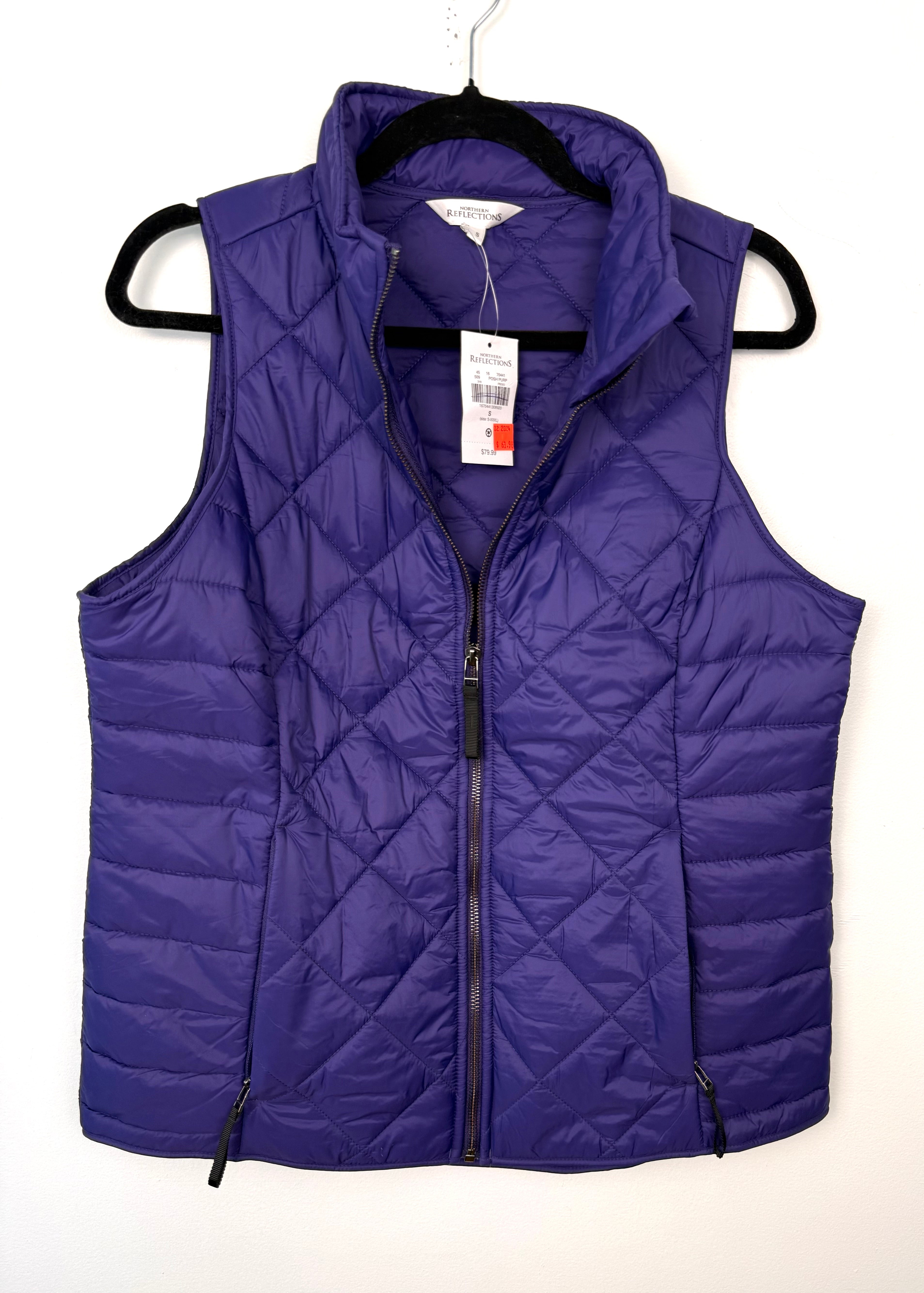 NWT Northern Reflections Puffer Vest | Size S on hanger