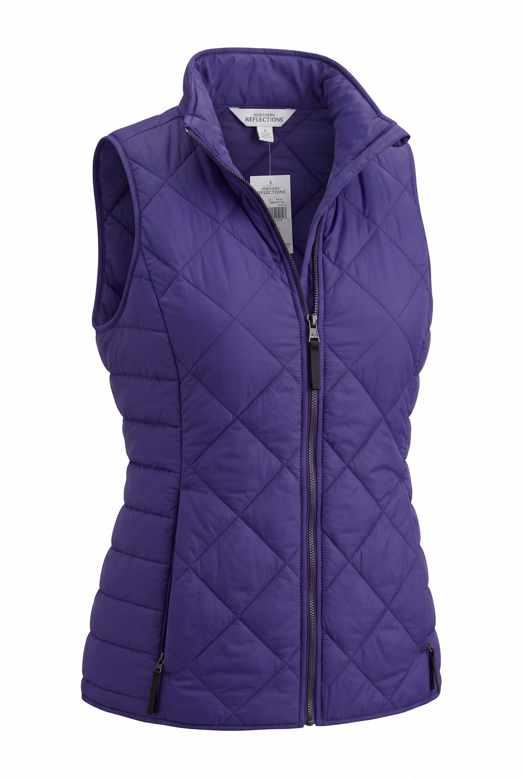 NWT Northern Reflections Puffer Vest | Size S on white background
