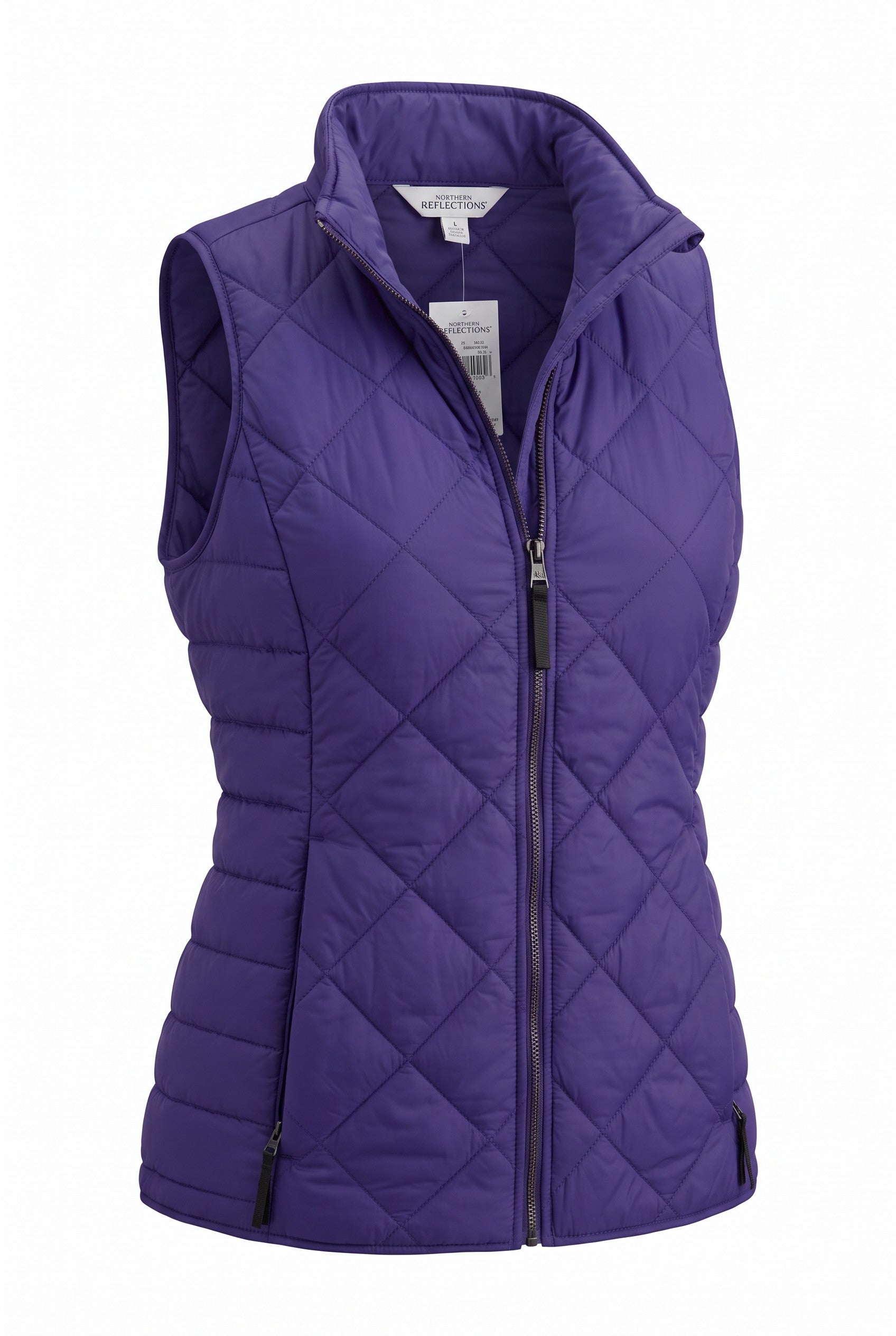 NWT Northern Reflections Puffer Vest | Size S on white background