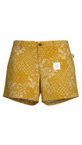 NWT Old Navy 100% Cotton Mustard Floral Print Chino Shorts — 5" | Size 12 at Blue Sparrow Shop