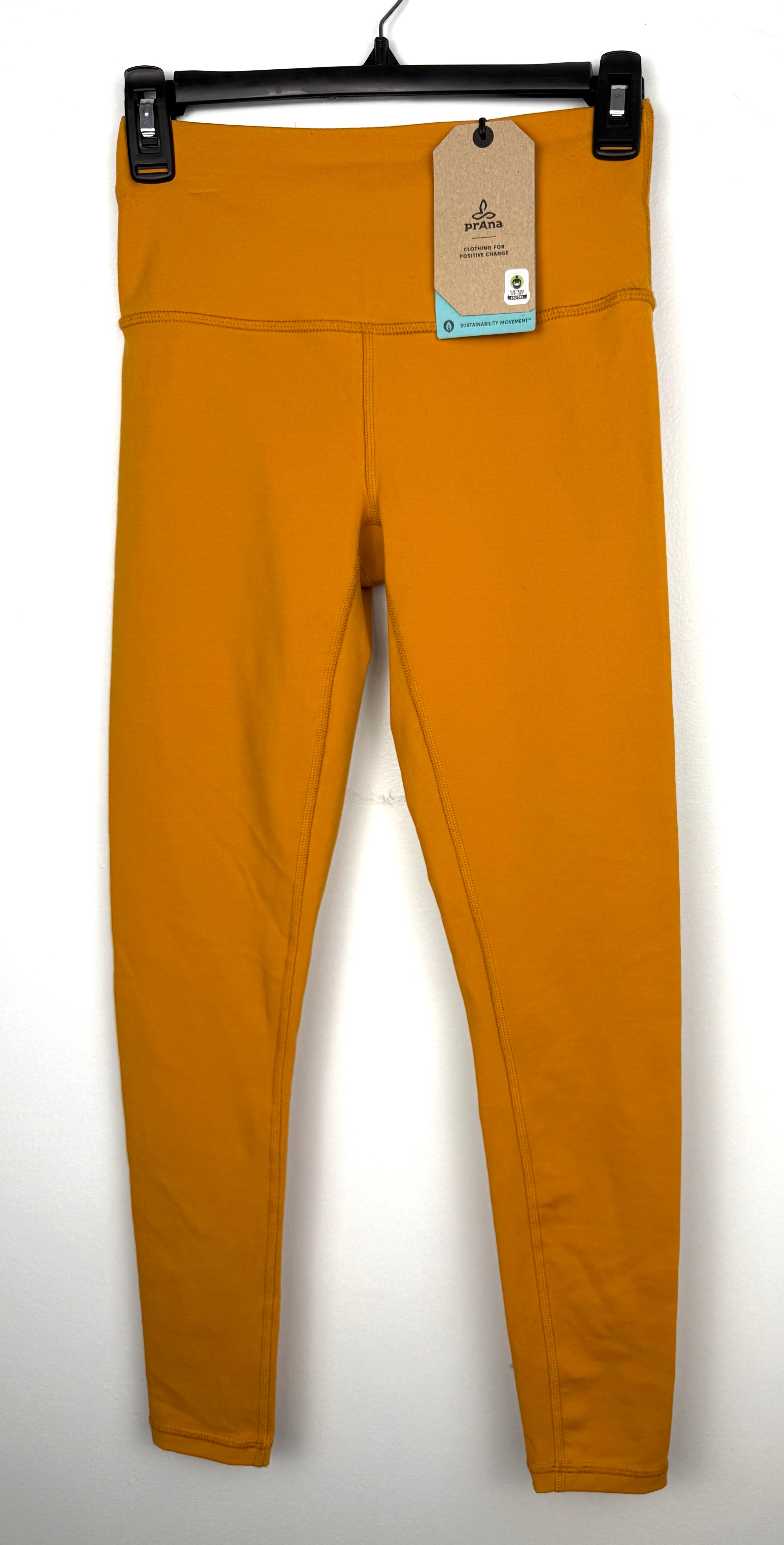 NWT PrAna Chakara 7/8 Leggings Deep Solstice  on hanger