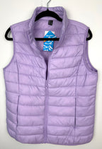 NWT Quilted Puffer Vest | Size L  at Blue Sparrow Shop on hanger