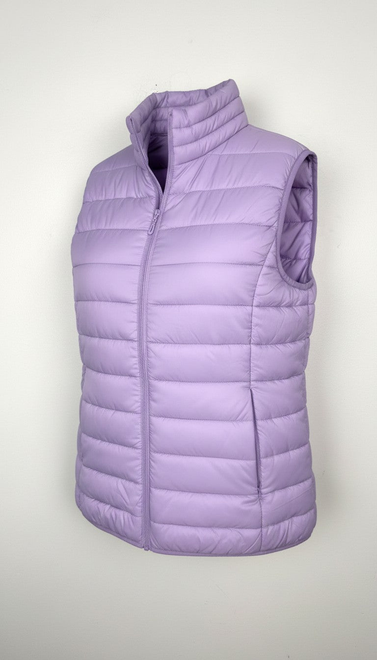 NWT Quilted Puffer Vest | Size L  at Blue Sparrow Shop