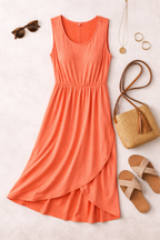NWT SweetLegs Maxi Dress at Blue Sparrow Shop lifestyle photo 