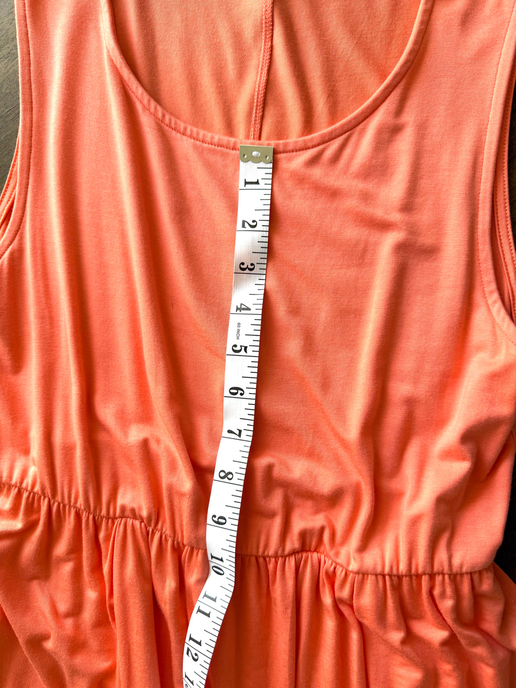 NWT SweetLegs Maxi Dress measuring 10" neckline to waist 