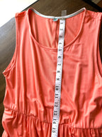NWT SweetLegs Maxi Dress measuring 14" shoulder to waist 