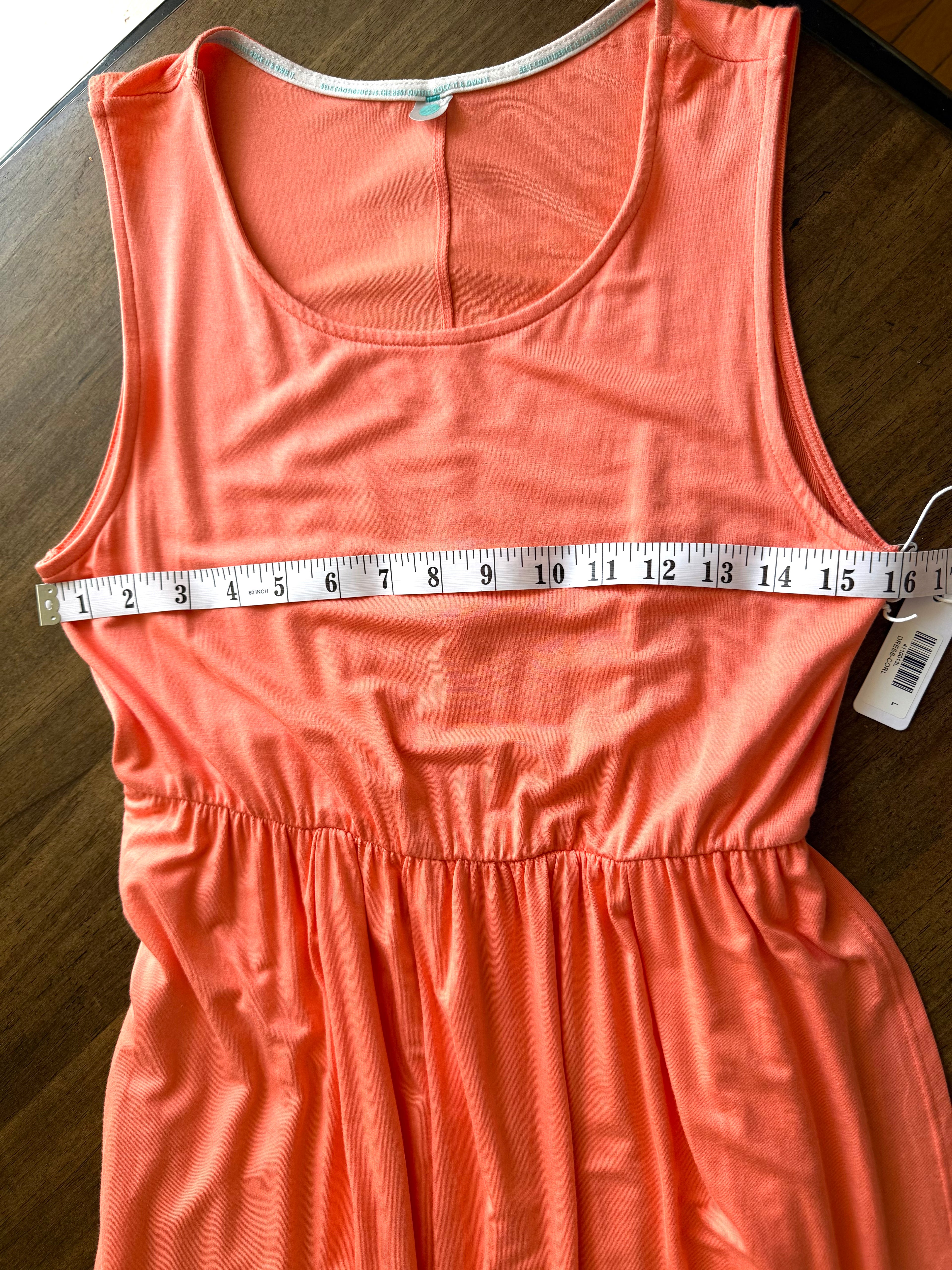 NWT SweetLegs Maxi Dress measuring  32" bust