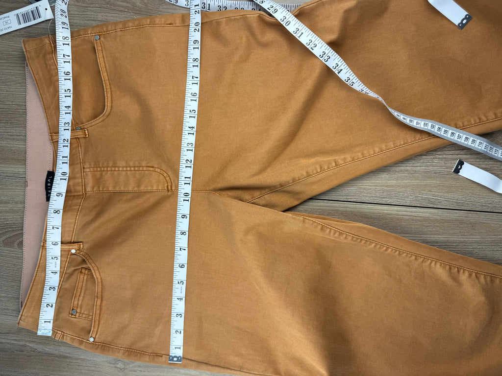 NWT Tribal Cropped Wide Leg Pants at Blue Sparrow Shop measuring 36" waist and 40" hips 
