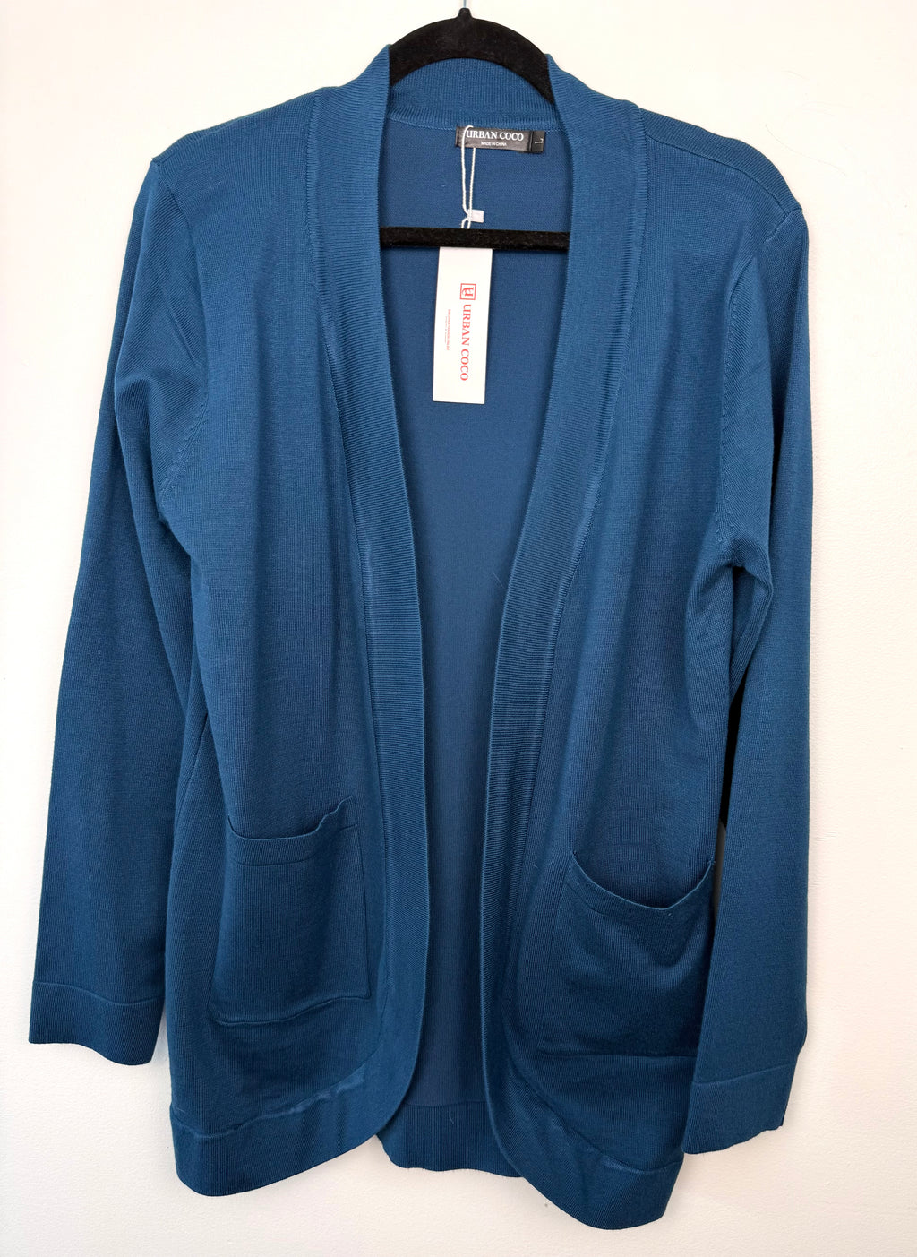 NWT Urban Coco Teal Cardigan/Jacket | Size L on hanger
