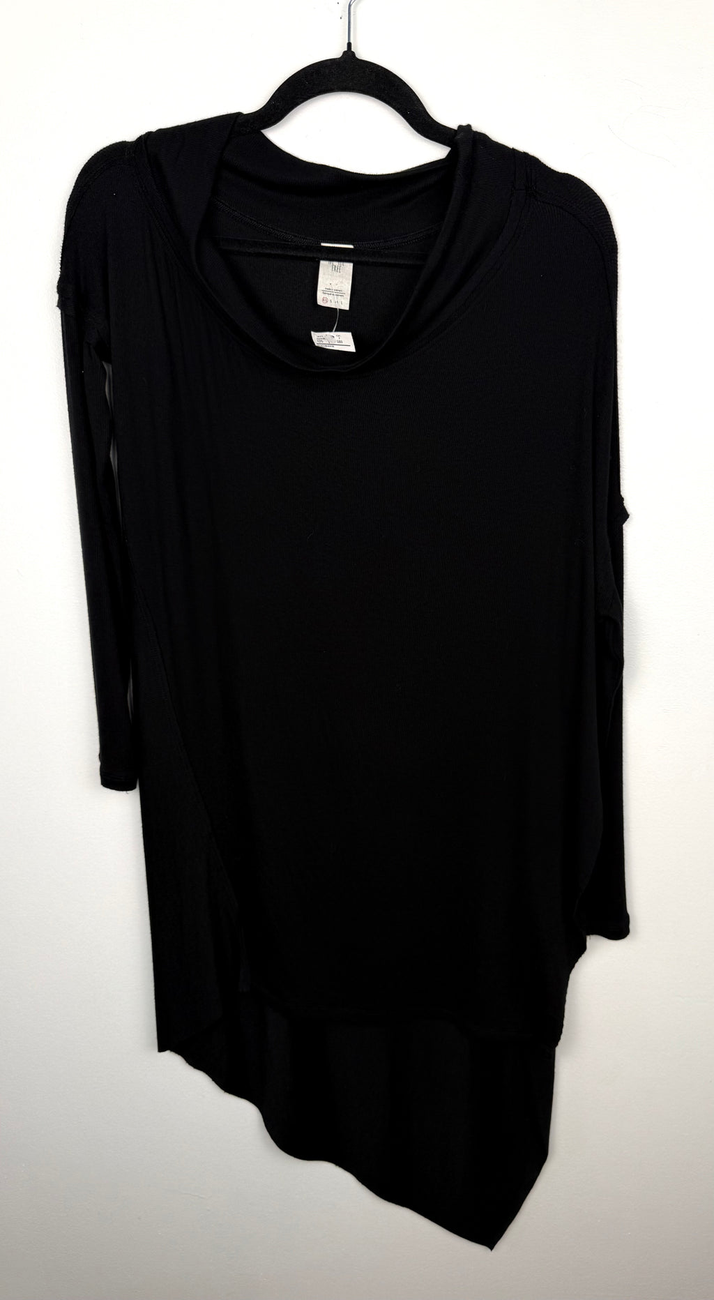 NWT We the Free People tunic on ai model on hanger front view