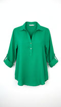 NWT Zara 100% Linen Shirt | Size M at Blue Sparrow Shop 