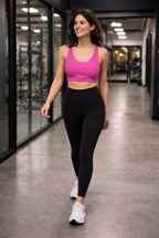 NWT Lululemon Envital Bra | Size 8 on woman walking to gym