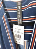 NWT navy striped wide leg jumper compare at 78.00