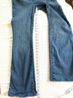 NYDJ Foundry Pull-On Bootcut Jeans – Medium Wash Stretch Denim Jeans measuring 29" inseam 