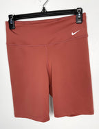 Nike Dri-FIT Terracotta Biker Shorts | Size M  at Blue Sparrow Shop