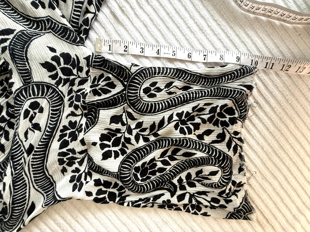 Nine West Paisley Kimono Cardigan | Boho Layering Piece | Resort Wear Cover Up at Blue Sparrow Shop measuring 10" sleeve