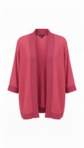 Olsen 100% Cotton Open Mesh Knit Cardigan at Blue Sparrow Shop main image 