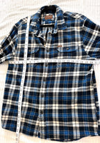 Orvis 100% Cotton Plaid Shacket | Mens M measuring 42" bust and 29" length