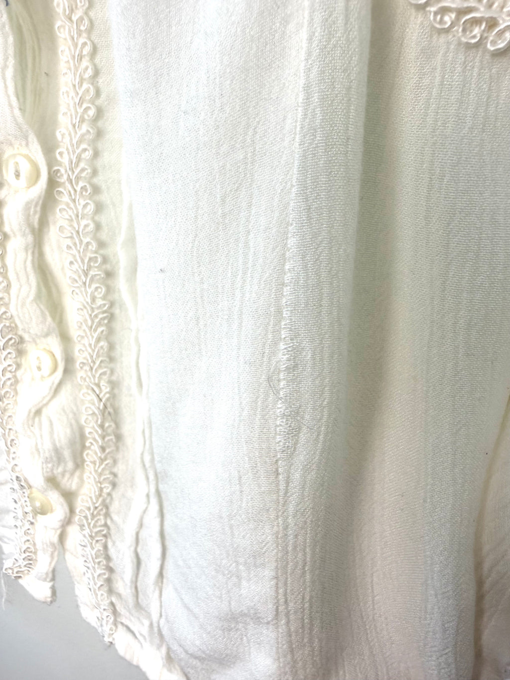 Oversized H & M boho peasant blouse  flaw