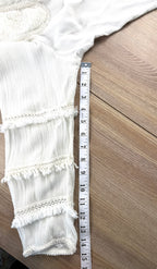 Oversized H & M boho peasant blouse measuring 15" sleeve length 