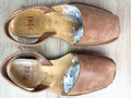 PONS Avarca Leather Sandals | Size 40 at Blue Sparrow Shop