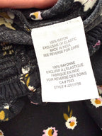 Patrons of peace boho pant inside care tag