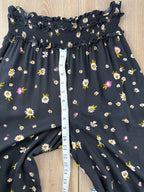 Patrons of peace boho pant measuring approx 10" rise 