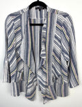 Picadilly Canada linen blend jacket with striped pattern for spring and summer  