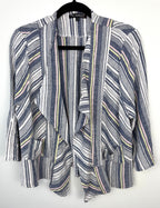 Picadilly Canada linen blend jacket with striped pattern for spring and summer  