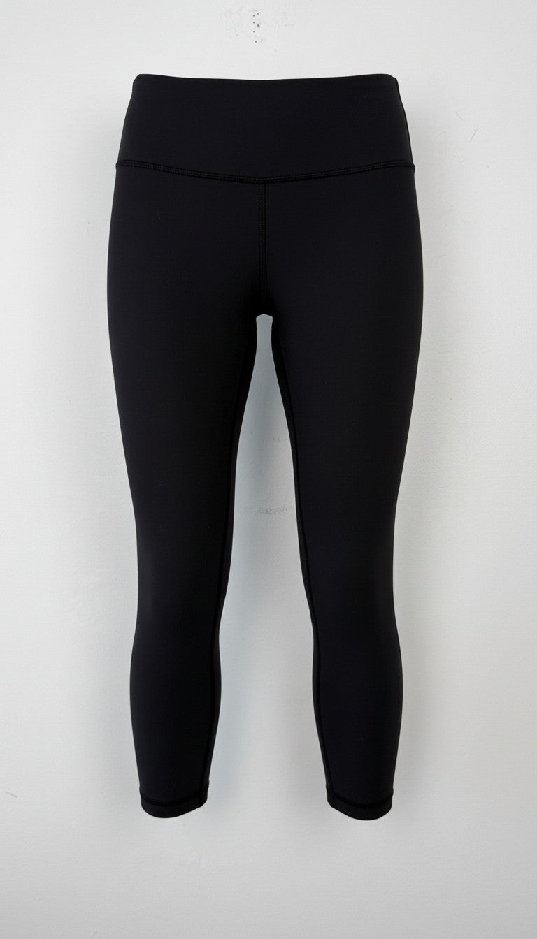 Pre-loved Lululemon Black High Waisted Leggings | Size 6 at Blue Sparrow Shop